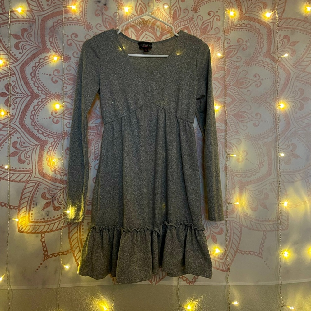 Grey Teens Dress